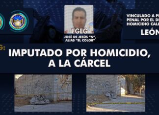 Agentes de Investigación Criminal cumplimentaron orden de aprehensión en contra de un presunto criminal.