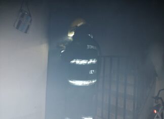 Se incendia un domicilio en la comunidad La Luz en Celaya