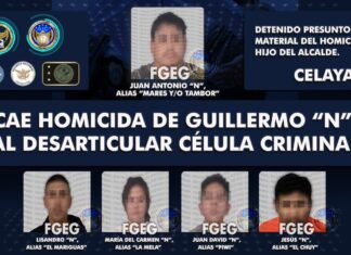El autor material del homicidio de Guillermo “N” ha sido detenido.