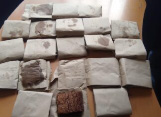 La SSC aseguró 21 brownies con mariguana en Guanajuato