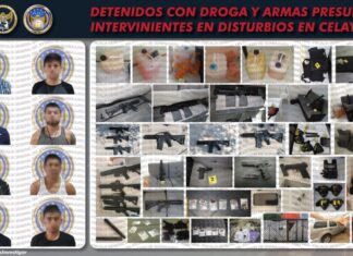 Derivado de actos de investigación en Celaya, la Fiscalía General del Estado logró la captura de un grupo delictivo organizado.