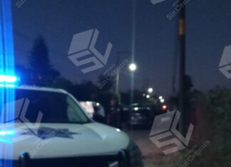 Enfrentamiento entre policías y civiles armados en Juventino Rosas, dejo un saldo de dos muertos y un herido.