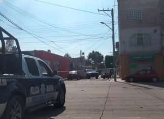 Asesinato de un hombre al interior de una barbería causó pánico y terror a niños y padres de familia de una escuela contigua en Apaseo El Alto.