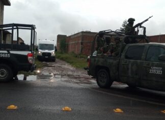 Encuentran el cuerpo sin vida de una persona envuelto en cobijas, en la comunidad de El Becerro, en Celaya.
