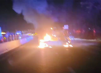 Salamanca se suma a los municipios que registran hechos violentos e incendios de vehículos por sujetos armados.