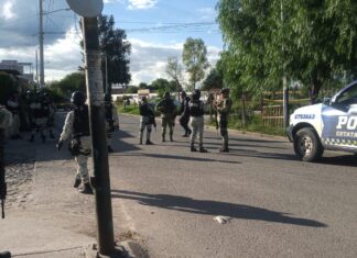 Ataque armado a un hombre en la colonia Geovillas en Celaya, género una fuerte movilización policiaca.