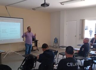Se llevó a cabo la capacitación a elementos de la Secretaría de Seguridad Ciudadana (SSC) del municipio de Celaya