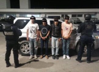CINCO PERSONAS DETENIDAS Y CUATRO VEHÍCULOS RECUPERADOS EN CELAYA.