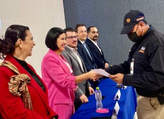 Se llevó a cabo la ceremonia de clausura del Curso Básico de Profesionalización en materia de Seguridad Privada.