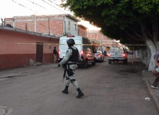 Localizan un cuerpo decapitado en el jardín principal de la comunidad de Roque en Celaya