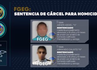 La Fiscalía General del Estado obtuvo sentencia de cárcel para dos sujetos que asesinaron a un hombre en Celaya.
