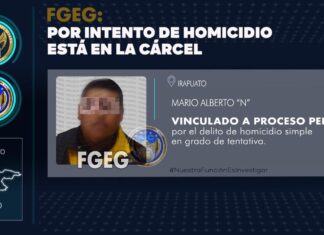 Fiscalía General del Estado logró que MARIO ALBERTO “N” fuera vinculado a proceso penal por homicidio