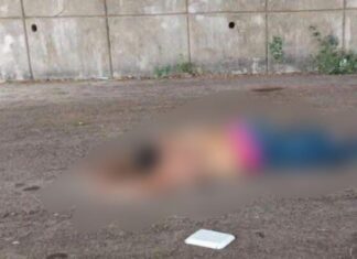 Debajo de un puente fue tirado el cuerpo de una mujer