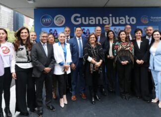 Autoridades estatales presentan en el Senado la exposición: «Semana de Guanajuato».