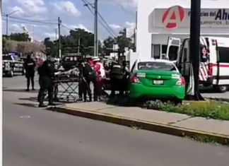 Balacean a taxista en Salamanca en la colonia San Pedro.