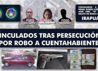 Dos adultos y un adolescente que perpetraron un robo fueron detenidos.