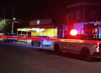 Ataque armado en una taquería de la colonia Gobernadores en Celaya dejo el saldo de un joven gravemente herido.