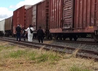 Muere un hombre al ser arrollado por el tren en la comunidad El Chinaco en Villagrán