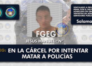 Por intentar matar a policías salmantinos es vinculado a proceso.