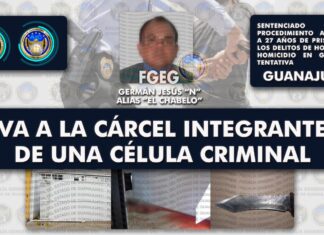 “El Chabelo” es sentenciado, integraba una célula criminal que asesinó y desmembró a dos hombres