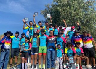 Salvatierra sede de la última fecha estatal de ciclismo, en Salvatierra.