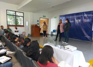 Llevan pláticas de prevención al delito a estudiantes de la UG en Salvatierra.