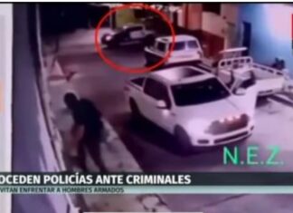 Desmiente secretaria de Seguridad Ciudadana de Celaya, video de «Milenio»; dónde se observa a una patrulla huir de un hecho delictivo.