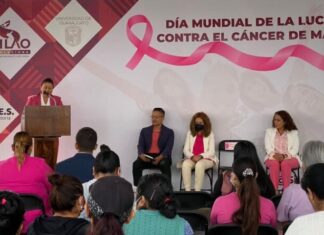 Universidad de Guanajuato y Ayuntamiento de Silao se suman a la lucha contra el cáncer de mama.