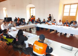 Se lleva a cabo reunión Regional de Protección Civil en Salvatierra.