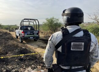 Encuentran el cuerpo calcinado de una persona en la colonia Paraiso Real, en León.