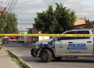 Un hombre fue asesinado a balazos en la colonia Emiliano Zapata en Celaya.