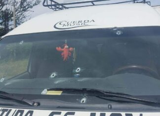 Ataque armado en la Plaza de Toros de las instalaciones de la feria, no hay heridos ni decesos.