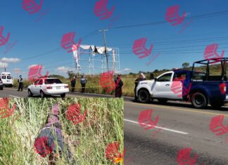 Localizan el cuerpo sin vida de un hombre a un costado de la carretera Yuriria- URIANGATO; se presume murió atropellado.