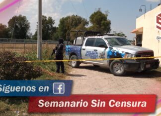 Un hombre que era perseguido por sujetos armados fue ejecutado en la comunidad de Teneria en Celaya.