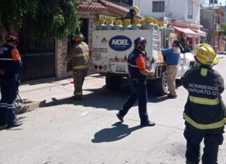 Explosión de un tanque de gas de provoco la muerte de un repartidor en la colonia San Miguelito en Irapuato.