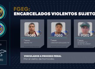 En la cárcel, por homicidio, tres integrantes de una célula criminal, generadores de violencia en la zona de Irapuato.