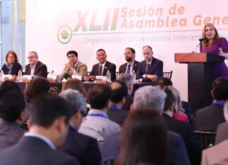Universidad de Guanajuato es sede de la Asamblea de la Organización Universitaria Interamericana.