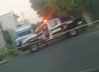 DAÑOS A UNIDAD DE POLICÍA MUNICIPAL DE CELAYA.