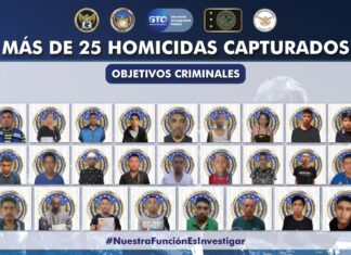 Más de 25 homicidas detenidos por Fiscalía y Ejército en primeros días de Noviembre
