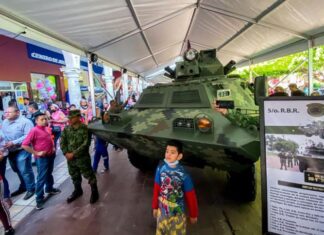 Llega la Exposición Militar para celebrar el 480 Aniversario de la Fundación de Pénjamo.