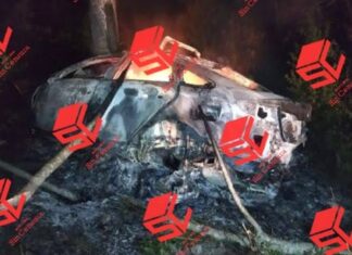 En distintos hechos violentos durante la madrugada en la comunidad de Cupareo en Salvatierra, dejo un saldo de tres muertos y un vehículo incendiado.