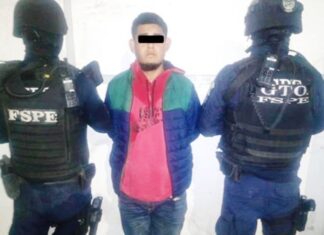 Capturan a dos sujetos presuntos participantes en la quema de vehículos en la región Laja Bajío.