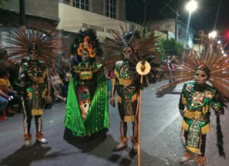 Después de dos años celayenses disfrutaron del Paseo de las Luminarias.