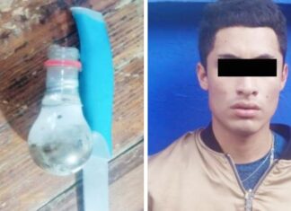 Detienen a sujeto en Guanajuato por el delito de robo a transeúntes.