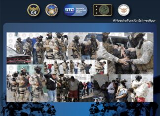 La Fiscalía General desplegó operativos coordinados con el Ejército Mexicano, la Guardia Nacional y la Secretaría de Seguridad Pública del Estado.