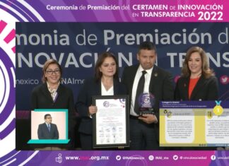 La Plataforma Integral para la Localización de Personas Desaparecidas de la Fiscalía General del Estado de Guanajuato, ha sido premiada y reconocida con el 1er lugar a nivel nacional por el INAI.