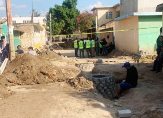 Un hombre perdió la vida luego de un deslave de tierra ocurrido mientras realizaba su trabajo en un drenaje de la comunidad Providencia de Napoles