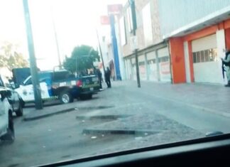 La mañana de este sábado fue localizado un artefacto explosivo en calles de la colonia Centro Bodeguero Robles, en León.