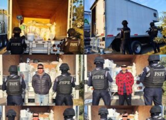 86 personas detenidas y casí nueve mil dosis de drogas aseguradas en los 46 municipios de la entidad.