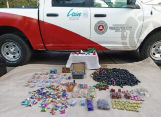 Aseguran tres mil 281 piezas de pirotecnia en León.